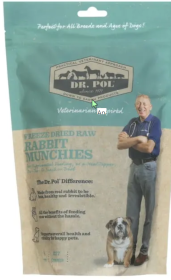 Dr. Pol Freeze Dried Munchies Rabbit Dog Treat