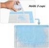 ScratchMe Super-Absorbent Waterproof Dog and Puppy Pet Training Pad, Housebreaking Pet Pad, 50-Count Small-Size, 17.1''X23.6'', Blue