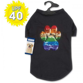 CC Puppy Pride Sequin UPF40 Tee (size: Xsmall)