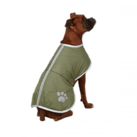 Zack & Zoey Nor'Easter Blanket Coat (Color: Green, size: Small Medium)