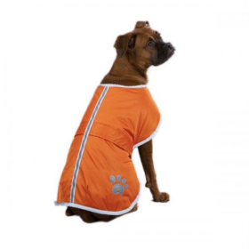 Zack & Zoey Nor'Easter Blanket Coat (Color: Orange, size: XL)