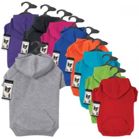 Zack & Zoey Basic Hoodie (Color: Purple, size: XXL)