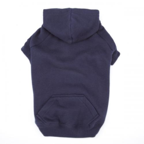 Casual Canine Basic Hoodie (Color: Blue, size: XXL)