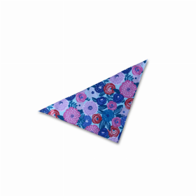 Dog Bandana (Color: Floral, size: Small - 20")