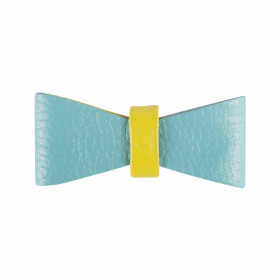 Dog Bow Tie (Color: Sunshine Babe, size: small)