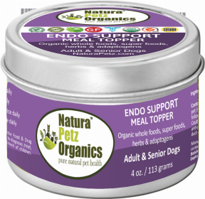 Endo Support Meal Topper For Dogs And Cats* Natura Petz Organics (Color: , size: 3 oz)