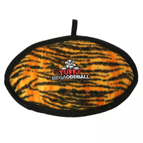 Tuffy Mega Odd Ball (Color: Orange & Black, size: Mega)