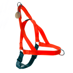 Freedom Harness (Color: Orange, size: Medium to 60 lbs.)