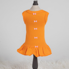 Candy Dress (Color: Orange, size: large)