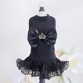 Royal Princess Dress (Color: Black, size: small)