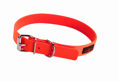 Play Regular Collar (Color: Orange, size: 18"x1")