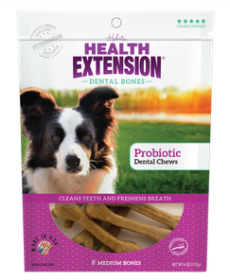 Dog Dental Bones (Color: Probiotic, size: Small Bones)