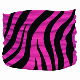 Zebra Pup Scruff (Color: Pink, size: Big Pooper)