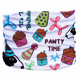 Birthday Pawty Pup Scruff (Color: Multi, size: small)