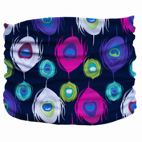 Peacock Splash Pup Scruff (Color: Multi, size: XS)