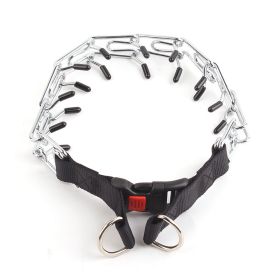 Dog Prong Collar; Adjustable Dog Training Collar For Medium Large Dogs; Pet Collar (Color: Black, size: XL)