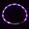 Pet's LED Collar With USB Rechargeable Glowing Lighted Up & Cuttable Waterproof Safety For Dogs