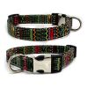 Dog Print Adjustable Collar; suitable For Large & Small Dogs