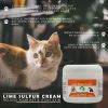 Lime Sulfur Pet Skin Cream - Pet Care and Veterinary Treatment for Itchy and Dry Skin - Safe Solution for Dog;  Cat;  Puppy;  Kitten;  Horse‚Ä¶