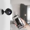 Compact Indoor Plug-in Smart Security Camera ; includes 64G SD Card; 1080HD Video Night Vision; Motion Detection For Pets