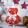 Christmas Pet Clothing Vest Skirt Christmas Print Matching Pet Dog Clothing For Small & Medium Dogs