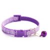 Pet Bell Collar; Adjustable Buckle Cat Collar; Multiple Color