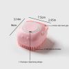 Softness Silicone Pet Brush For Dog & Cat; Dog Hair Massage Bath Brush With Shower Gel Dispenser