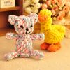 Natural Jute Dog Chewing Rope For Dental Tough With Cute Animals Fruit Eco-Friendly Knot